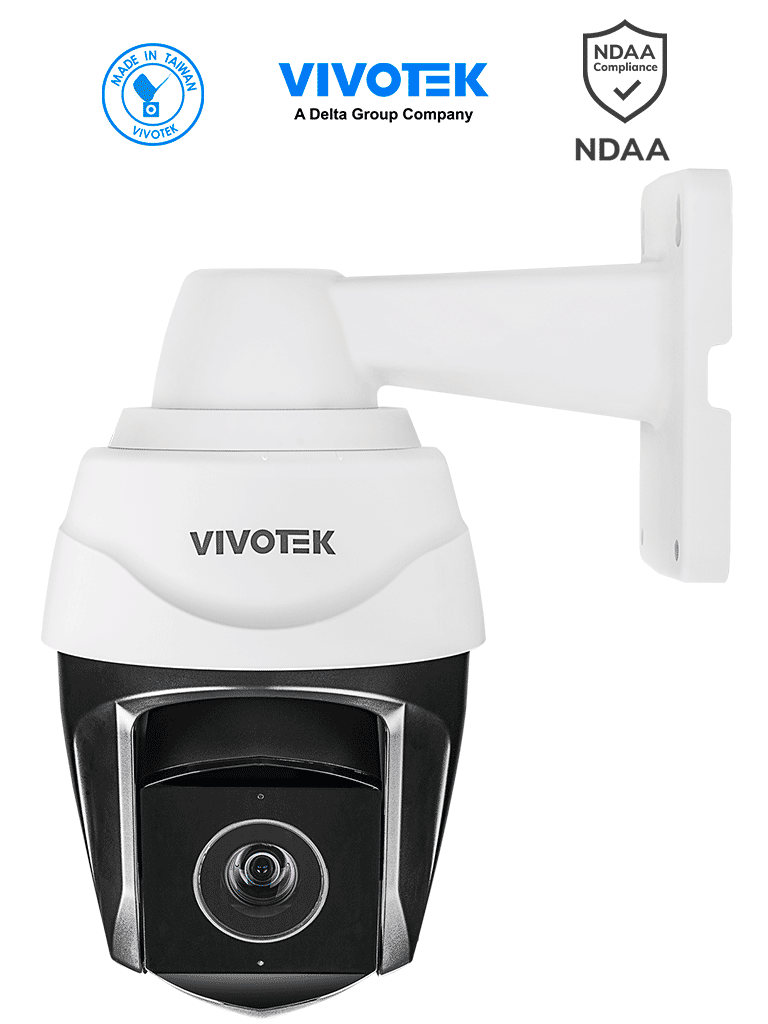 Imagen de VIVOTEK SD9368-EHL - Cámara IP PTZ Exterior de 2 MP, con Zoom Óptico 40x, también con Smart IR 250m, Protección Nema4X/IP66/IK10, EIS, WDR Pro, Smart Tracking y Ciberseguridad Trend Micro, certificado NDAA, ONVIF y Deep Search.