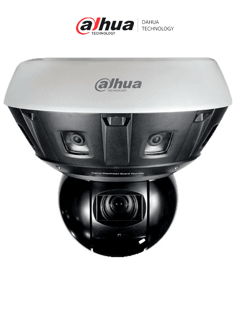 Imagen de DAHUA DH-PSDW81642M-A360-D440 - Cámara IP panorámica multisensor 8x2MP, PTZ de 40x zoom óptico y 4MP, con tecnologías WizMind, Starlight, Smart Tracking, IR 400m, H.265, certificación IP66, entradas y salidas de audio (2) y alarma (7)