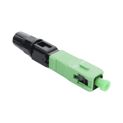 Conector Mecánico de Instalación en Campo, Monomodo SC/APC, Pre-pulido, Re-terminable