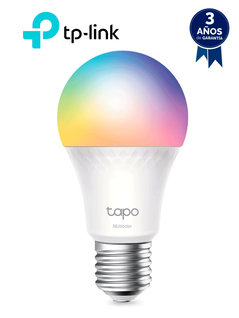 Imagen de TP-LINK - TAPO L535E - Foco LED Inteligente RGB con WiFi y función multicolor, equivalente a 75 Watts