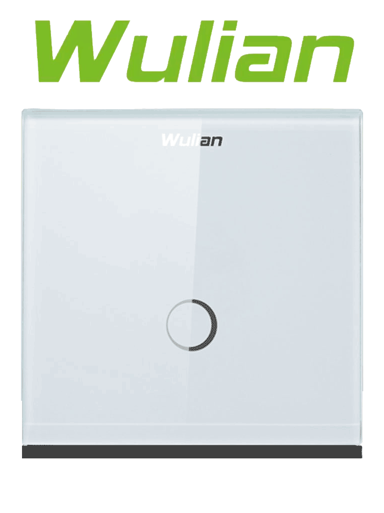 Imagen de WULIAN SWITCHT1L - Apagador Inteligente / Touch, Conexión L / 1 Botón / 10 Amp /  Zigbee / Carga mínima 15 watts