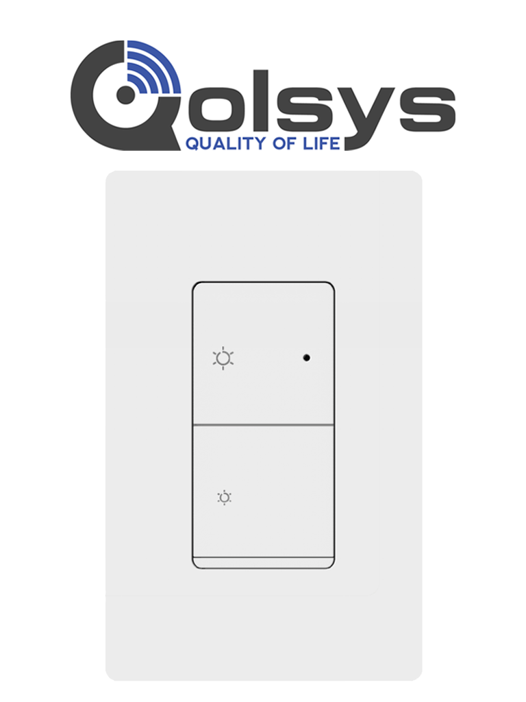 Imagen de QOLSYS Dimmer Inteligente - QOLSYS Dimmer Inteligente Interior - PowerG