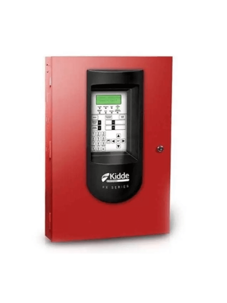 Imagen de KIDDE F_FX64RSP - Panel de Alarma Contra Incendio / capacidad de 64 puntos / 2 NACs / Rojo / 110V / Español