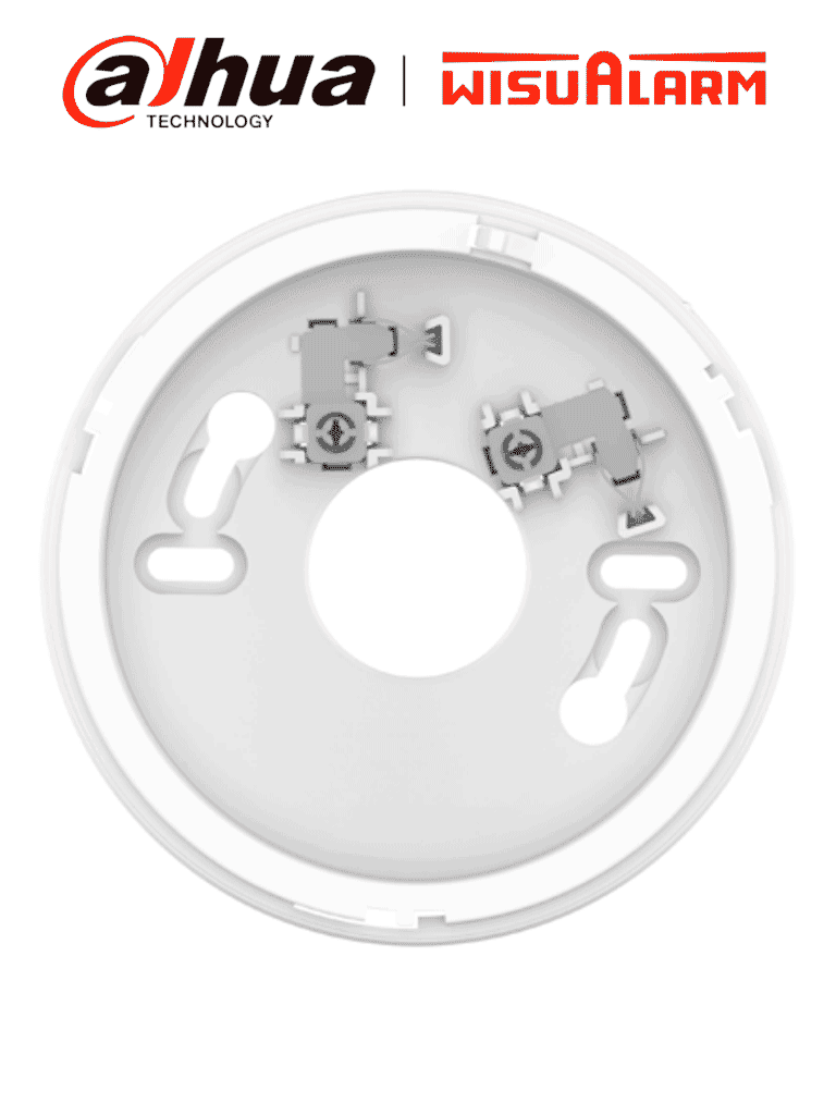 Imagen de DAHUA WISUALARM DHI-HY-TCDZ - Base para Detector de Humo con Conector de Facil Instalación