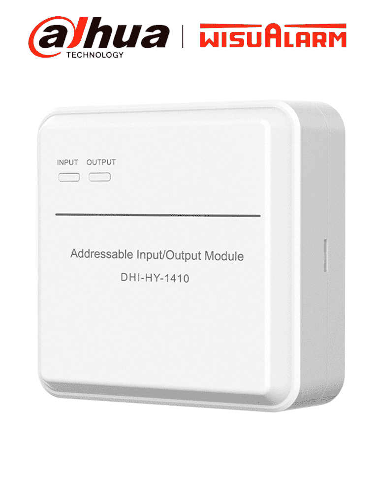 Imagen de DAHUA WISUALARM HY-1410 - Modulo de Entrada y Salida Direccionable/ 2 hilos/ Cumple con Estandar: EN54-18/ Microprocesador Integrado/ Rendimiento Estable/ 24 VDC/