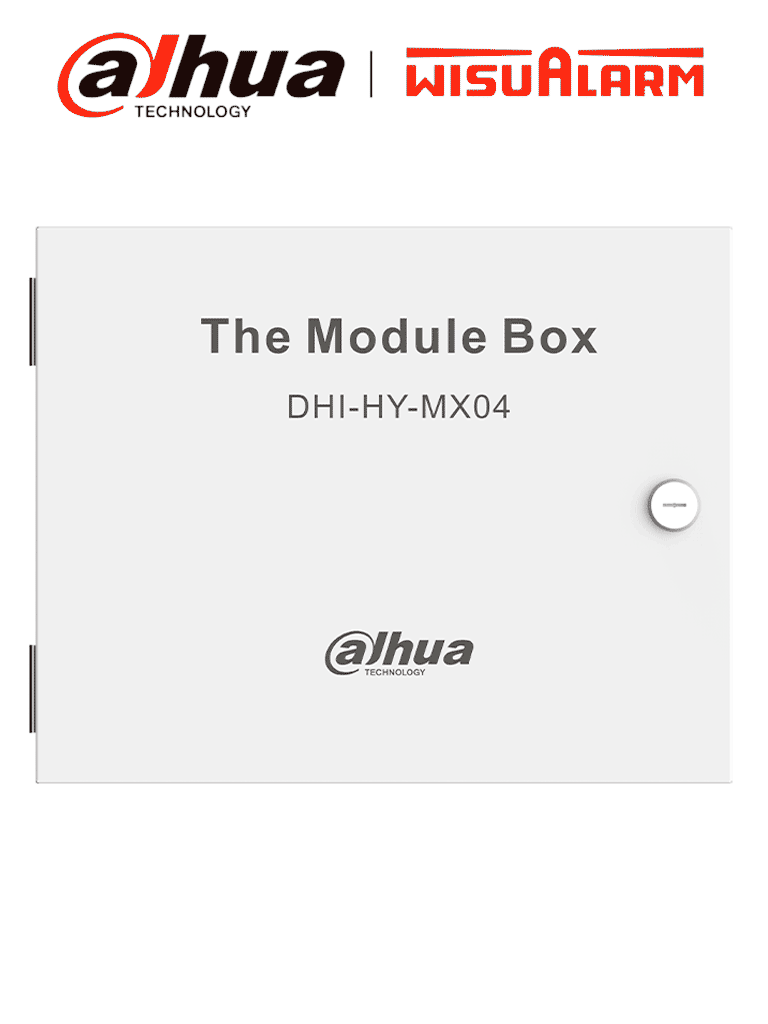 Imagen de DAHUA WISUALARM DHI-HY-MX04 - Gabinete para Modulos/ con conector en la estructura para fácil instalación/ Soporta hasta 4 modulos