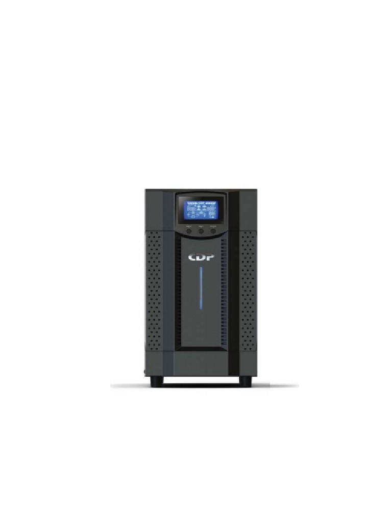 Imagen de CDP UPO11-3 AXi - UPS online de 3000VA y 3000W con voltaje de entrada 220VCA, 8 terminales de salida, 6 baterías de 12V a 9AH, 5 min. respaldo a carga completa