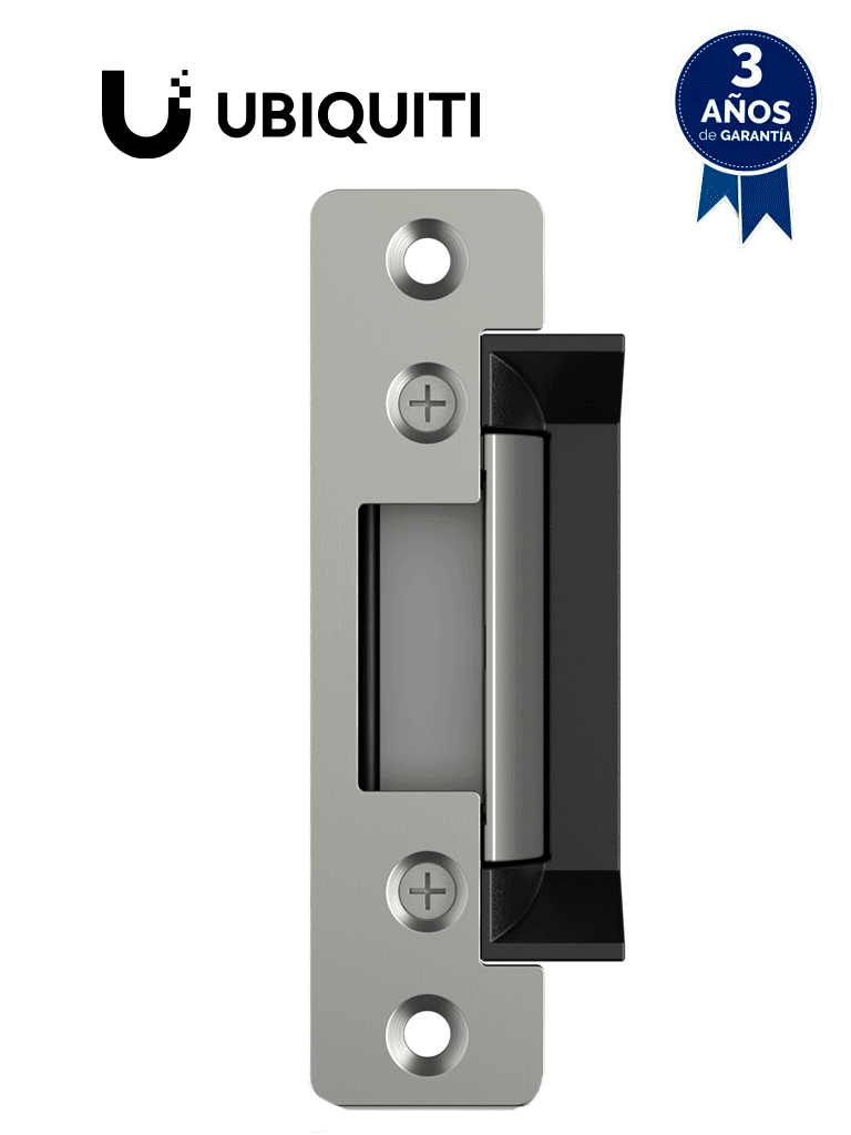 Imagen de UBIQUITI UA-LOCK-ELECTRIC - Cerradura eléctrica  a prueba de fallos para 1 puerta, Fail-Secure, Soporte 1200 Kg, Para puertas de aluminio, acero o madera, 12V DC, 400mA, ANSI, Compatible con: UA-G2-SK-Pro, UA-G2-SK, EAH-8, UA-Hub