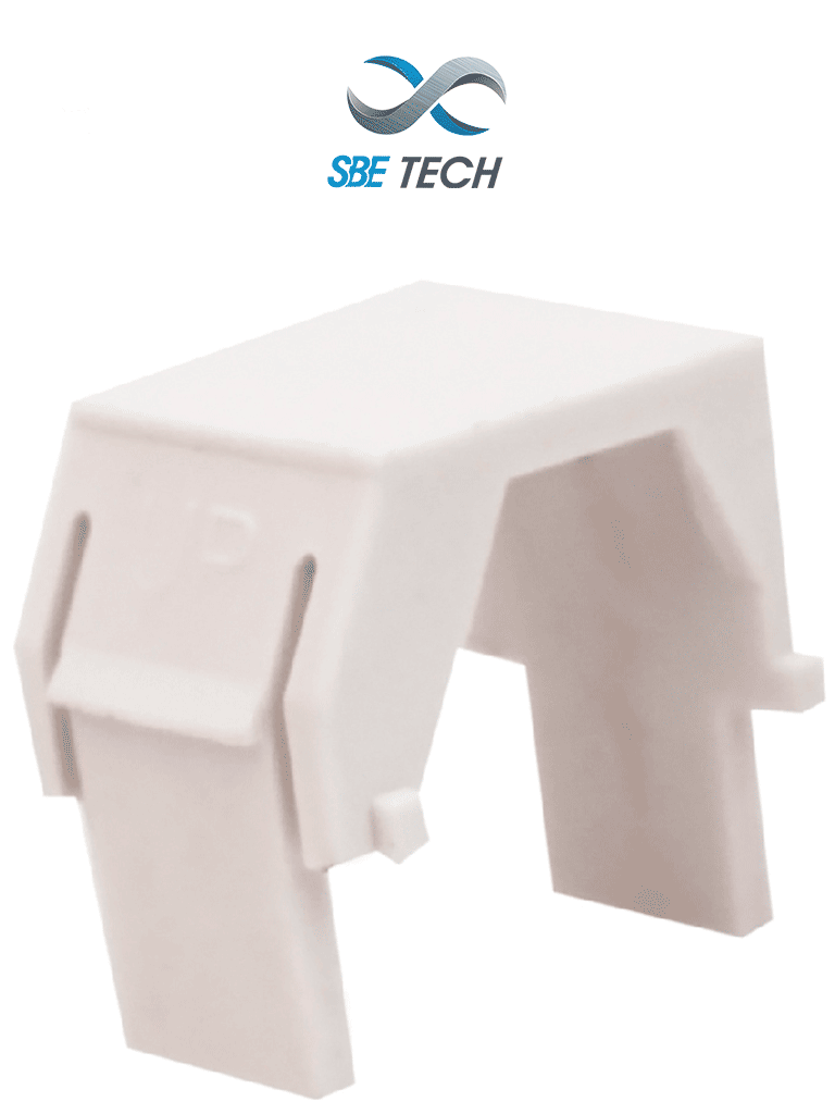 Imagen de SBE TECH BLANKWT - Inserto para faceplate color blanco (1 pieza), inserto ciego