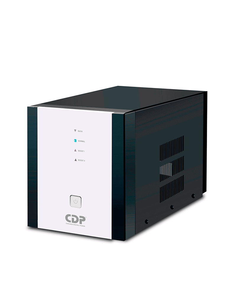 Imagen de CDP R-AVR5008 - Regulador / Especial para motores y CCTV / 5000VA / 2500W / 8 Terminales de salida / 1 Terminal de salida NEMA5-20R / Retrdante a incendio