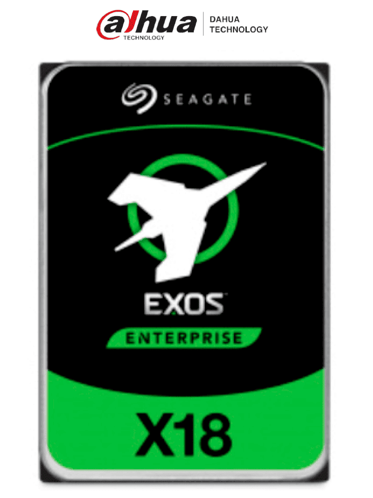 Imagen de Seagate- Disco Duro para Servidor Seagate Exos X18 3.5''/ 16TB/  SATA III/ 6Gbit/s, 7200RPM/ 256MB Caché