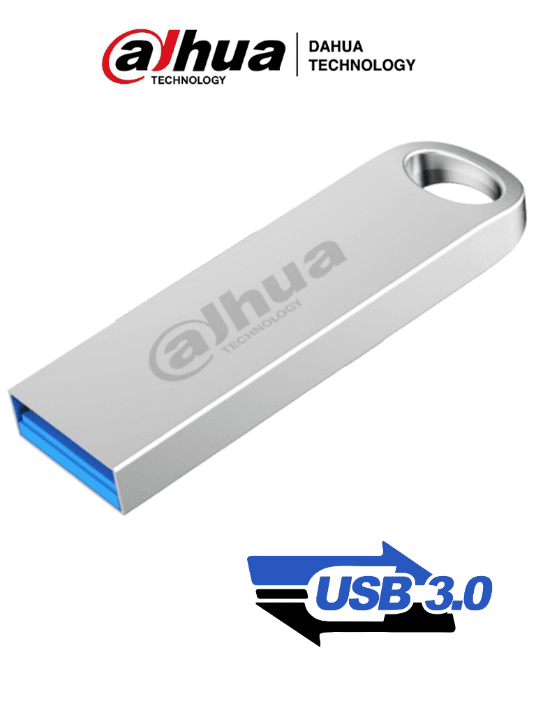 Imagen de DAHUA USB-U106-30-32GB  - Memoria USB de 32 Gb/ USB 3.0/ Lectura y Escritura de Alta Velocidad/  Sistema de Archivos FAT32/ Compatible con Windows, macOS, Linux y Otros Sistemas/