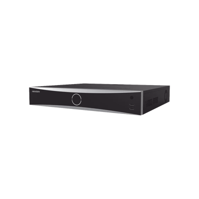 NVR 32 Megapixel (8K) / Reconocimiento Facial (Base de Datos) / 32 Canales IP / 4 Bahías de Disco Duro / 16 Puertos PoE+ / HDMI en 8K / ACUSENSE / Soporta POS / AcuSearch