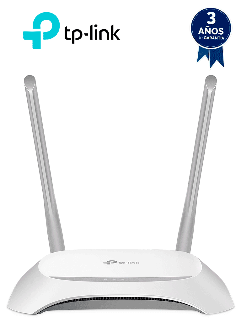 Imagen de TP-LINK TL-WR840N - Router inalámbrico con velocidad de hasta 300Mbps, WiFi 4 802.11n/b/g en 2.4 GHz, 2 antenas con 4 modos: Router, Extensor de Rango, Punto de Acceso y WISP, 1 puerto WAN FE y 4 puertos LAN FE.