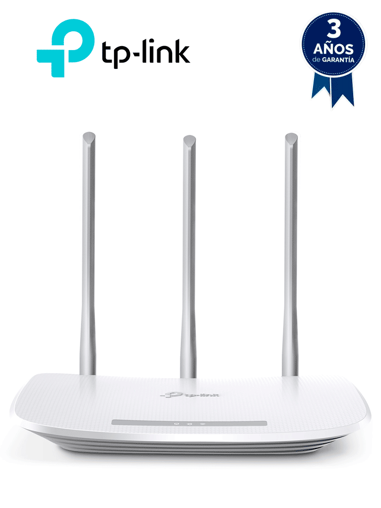 Imagen de TP-LINK TL-WR845N - Router inalámbrico con velocidad de hasta 300Mbps, WiFi 4 802.11n/b/g en 2.4 GHz, 3 antenas y 4 modos: Router, Extensor de Rango, Punto de Acceso y WISP, 1 puerto WAN FE y 4 puertos LAN FE.