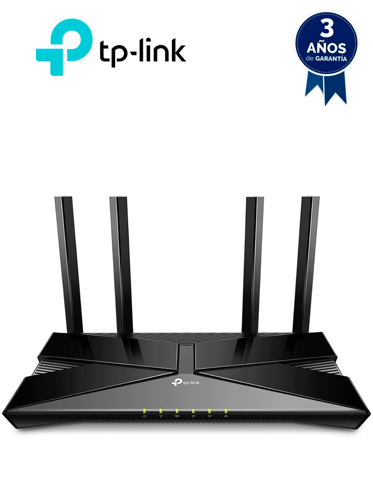 Imagen de TP-LINK Archer AX10 - Ruteador WiFi 6 AX 1500 Mbps con 1 puerto WAN RJ45 Gigabit Ethernet, 4 puertos LAN RJ45 Gigabit Ethernet, tecnologías MU-MIMO 2X2 y OFDMA, además 4 antenas con Beamforming.