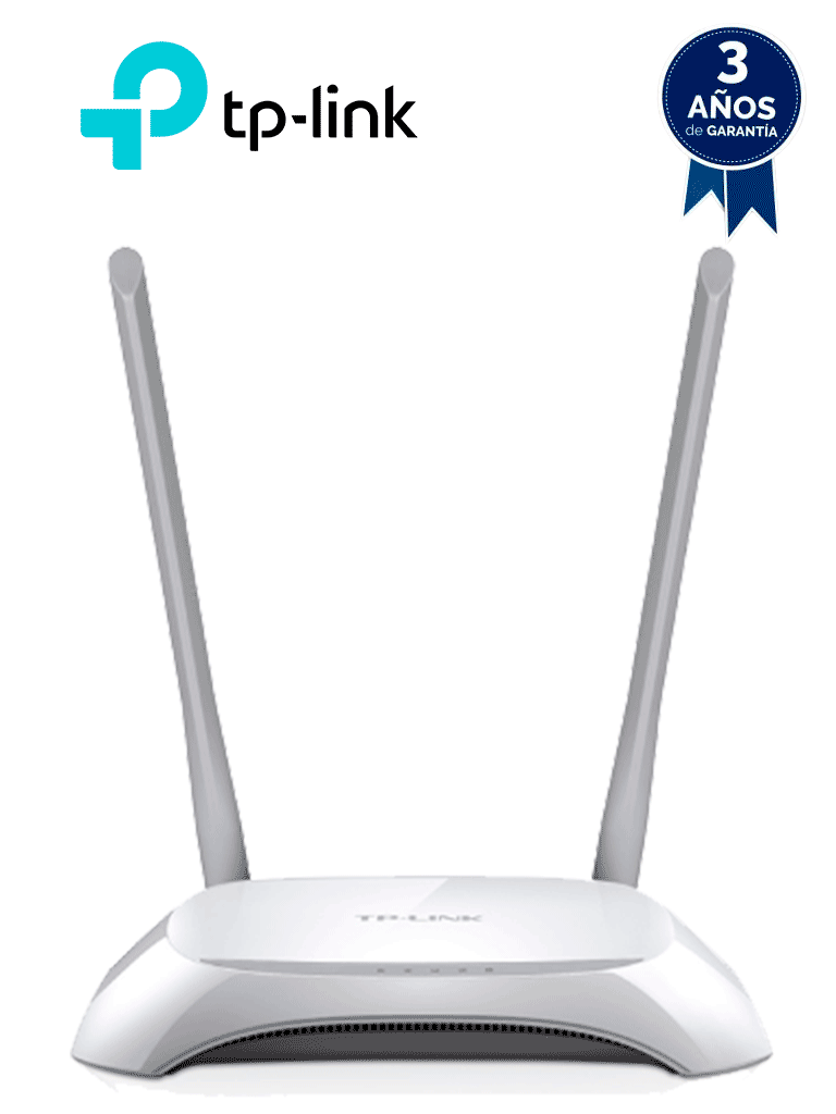 Imagen de TP-LINK TL-WR850N - Ruteador Inalambrico/ Velocidad de Hasta 300Mbps/ WiFi 4 802.11n & b & g 2.4 GHz/ 2 Antenas Fijas Para WiFi/  1 Puerto WAN FE para Conexion a Internet/, 4 puertos LAN FE/ Ideal para Servicios WISP & Casa & Pequeños Negocios