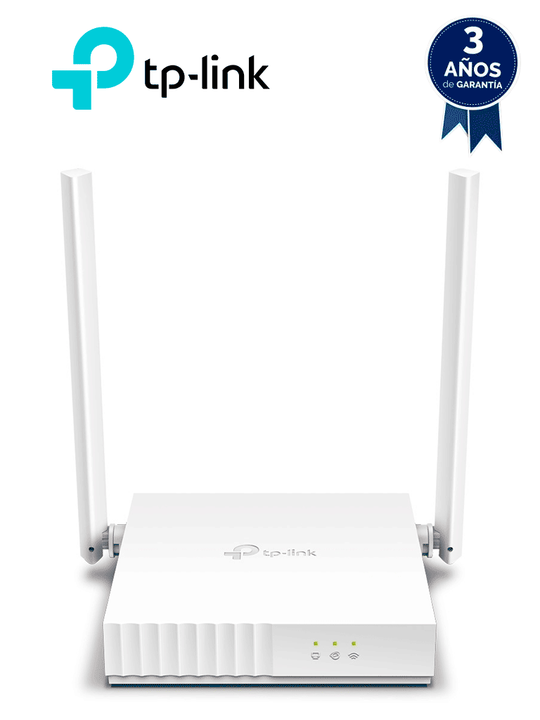 Imagen de TP-LINK TL-WR820N -  Router inalámbrico WISP de 2.4 GHz de 300 Mbps con 2 antenas externas omnidireccionales de 5 dBi, 2 puertos LAN 10/100 Mbps y 1 puerto WAN 10/100 Mbps.