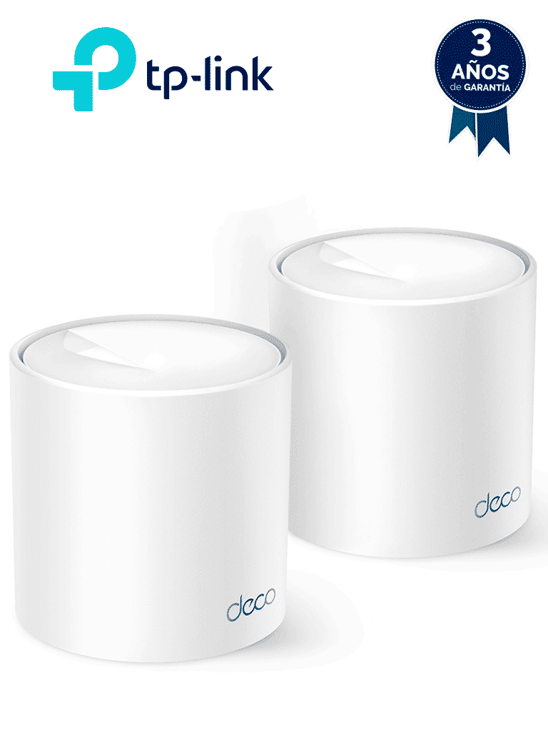 Imagen de TP-LINK - Deco X10(2-pack) / AX1500 Whole Home Mesh Wi-Fi 6 System / Paquete con 2 piezas