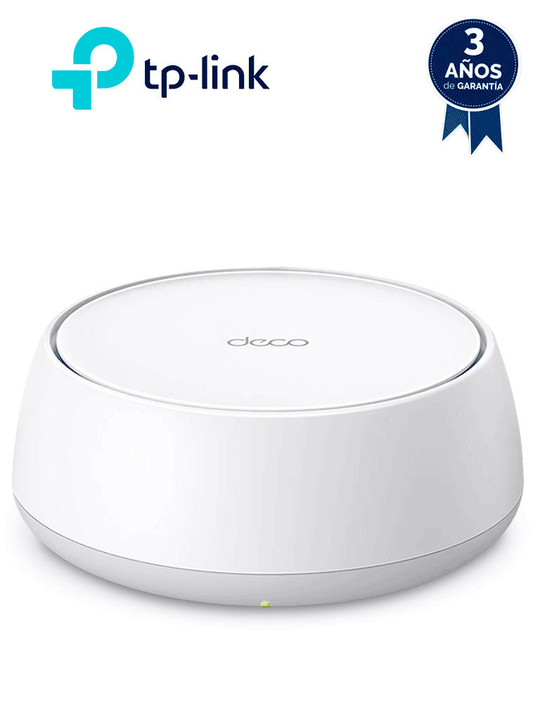 Imagen de TP-LINK DECO BE25 - Sistema Mesh WiFi 7 , Wi-Fi 7 de Triple Banda de 3.6Gbps , 2 puertos 2.5Gbps , Multi-Link Operation (MLO) , Protección con  HomeShield, AI-Roaming , compatible con Alexa y Google Home.