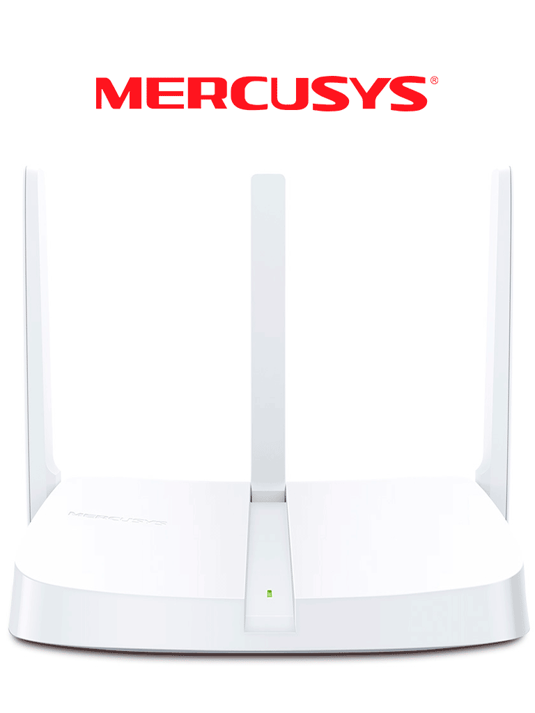 Imagen de MERCUSYS MW306R - Router inalámbrico N de 2.4 GHz con velocidad de 300 Mbps, 1 puerto WAN 10/100 Mbps, 3 puertos LAN 10/100 Mbps y 3 antenas de 5 dBi. Compatible con IPTV e IPv6.