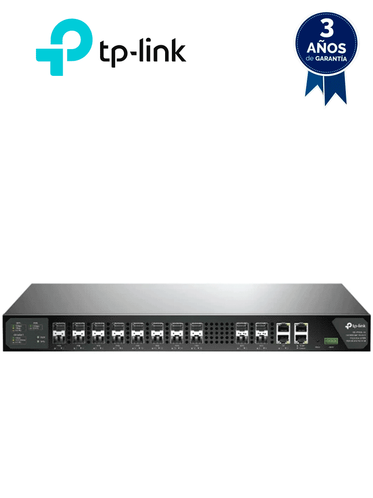 Imagen de TP-LINK - DS-P7001-16- OLT de 16 Puertos GPON/ Conexión de Hasta 2048 ONTs/ 4 Puertos Uplink 10GE SFP+/ Compatible con ONTs de Terceros/ Administable Capa 2 y Funciones Capa 3 Avanzadas