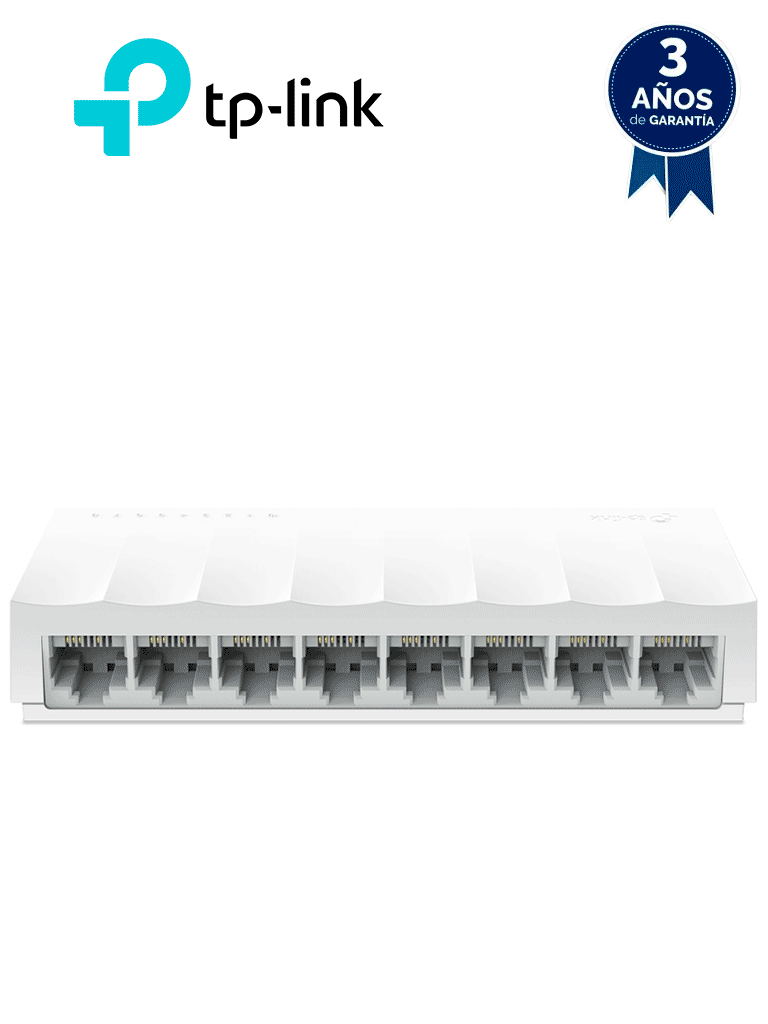 Imagen de TP-LINK LS1008 - Switch para escritorio 8 puertos 10/100Mbps.