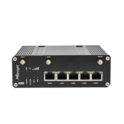 Router Celular Industrial 4G LTE con WiFi y Puertos Ethernet para IoT y M2M