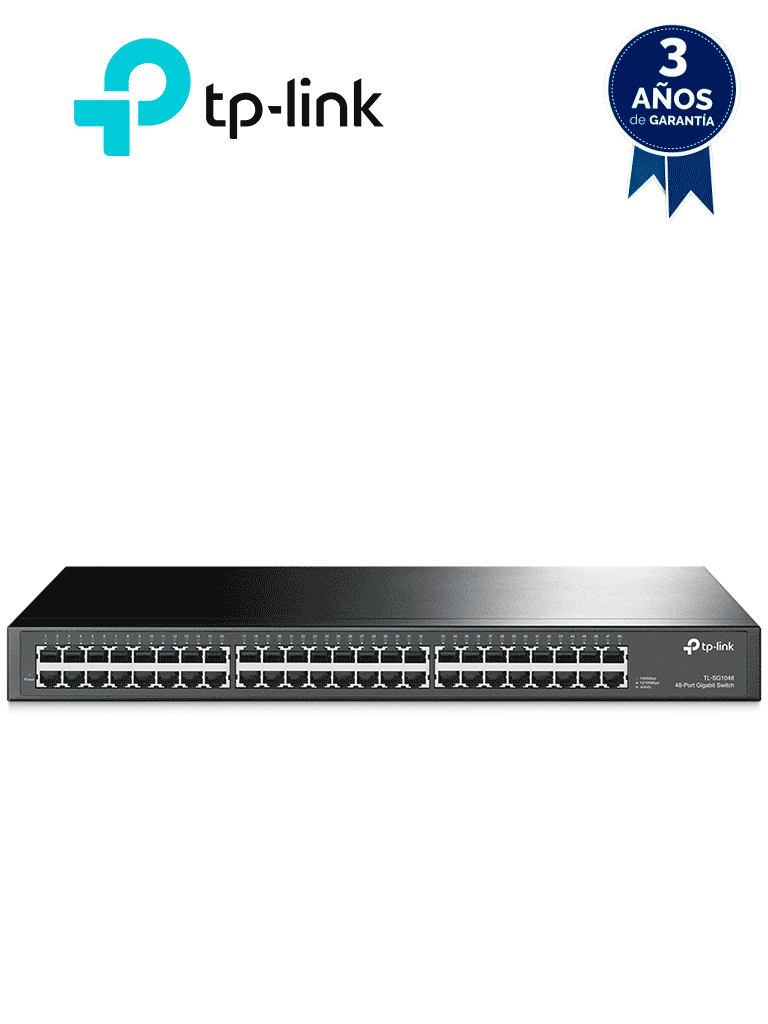 Imagen de TP-LINK TL-SG1048 - Switch Gigabit no administrable de 48 puertos 10/100/1000 Mbps.