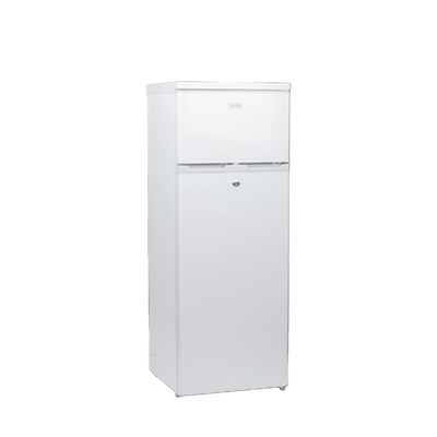 Refrigerador Combinado Solar de 220L (7.7 ft3) - 12/24V, Alta Capacidad, Optimo Para Operación Sin Red Eléctrica, Rendimiento Superior.