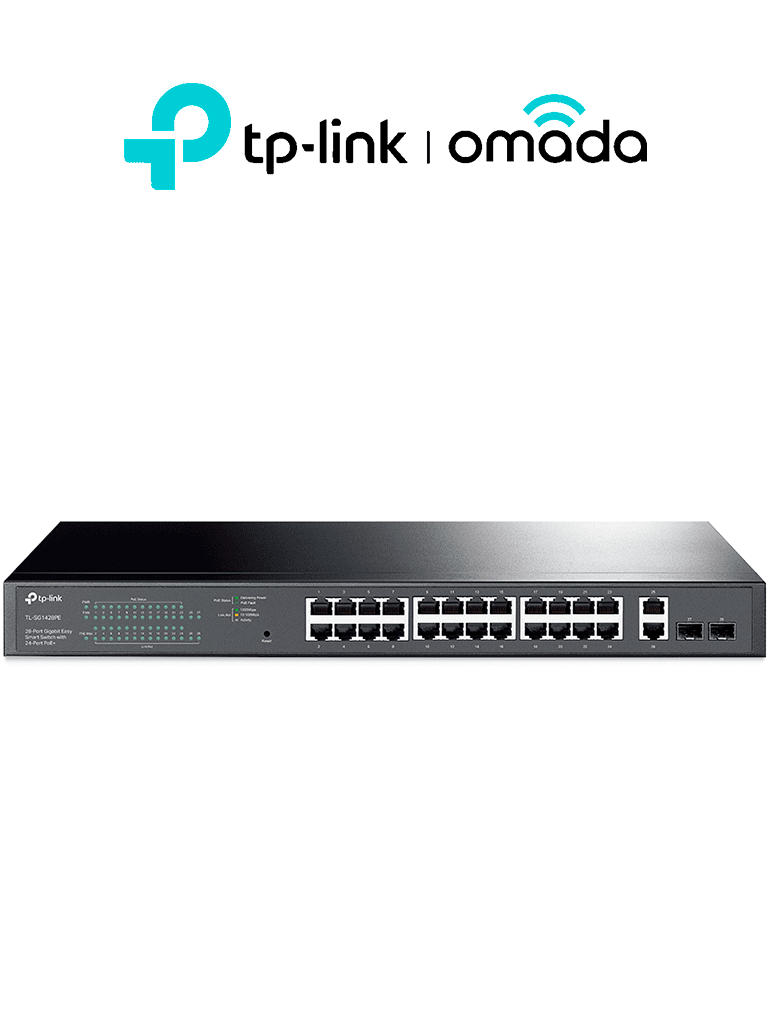 Imagen de TP-LINK - TL-SG1428PE - 28 puertos con PoE+