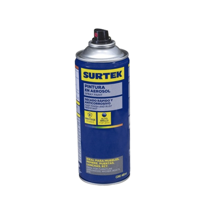 Pintura en Aerosol 400 ml / Color Rojo Oscuro.