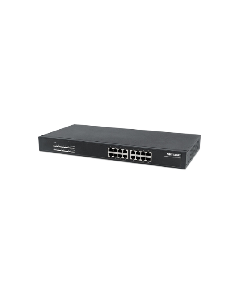 Imagen de Intellinet - 560993 Switch PoE+ de 16 puertos Gigabit Ethernet