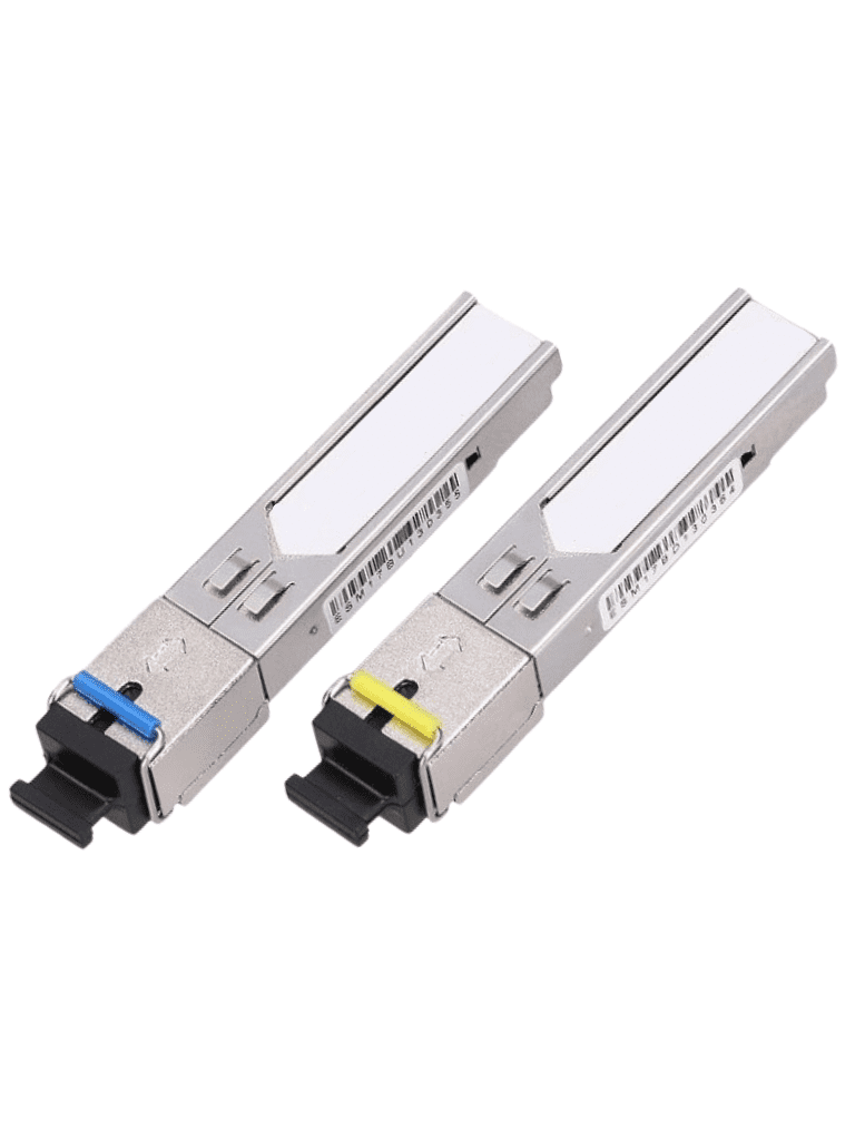 Imagen de TCE - SFP-GE-LX-1310/1550nm SC - Par de transceptor fibra óptica SFP monomodo / TX1310/RX1550nm / Bidireccional / DDM / Conector SC simple / mini-Gbic / Velocidad 1.25Gbps / Hasta 20 KM de conexión