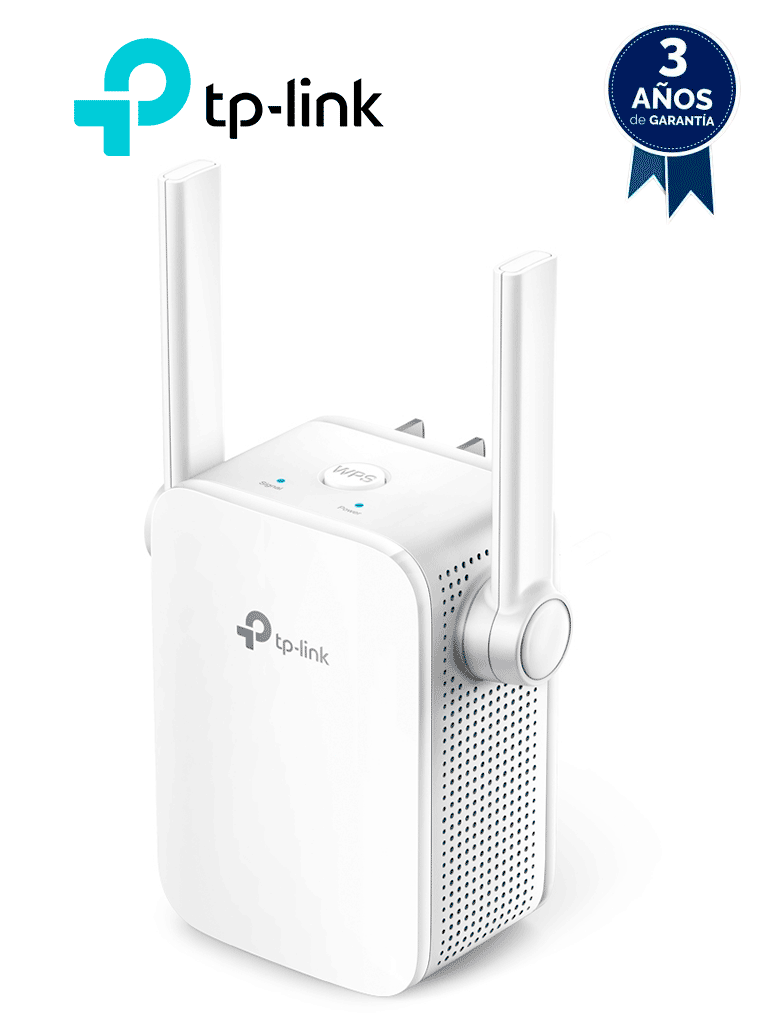 Imagen de TP-LINK TL-WA855RE - Repetidor inalámbrico universal de señal WiFi hasta 300Mbps en 2.4GHz, con 2 antenas externas, 1 puerto RJ45, modo extensor de rango y punto de acceso.