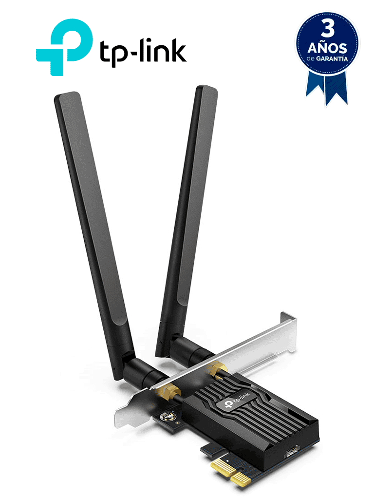 Imagen de TP-LINK - Archer TX55E / AX3000 Wi-Fi 6 Bluetooth 5.2 PCIe Adapter