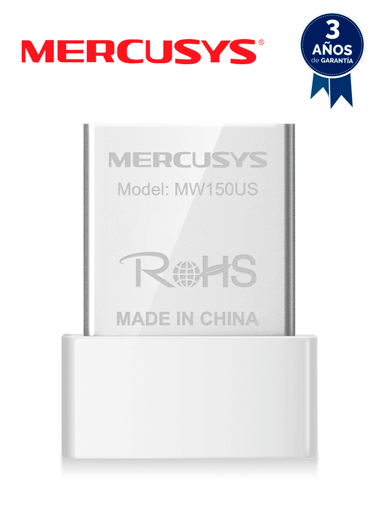 Imagen de MERCUSYS - MW150US / Adaptador USB Nano Inalámbrico N150