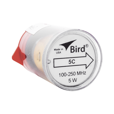 Elemento de 5 Watt en linea 7/8" para Wattmetro BIRD 43 en Rango de Frecuencia de 100 a 250 MHz.