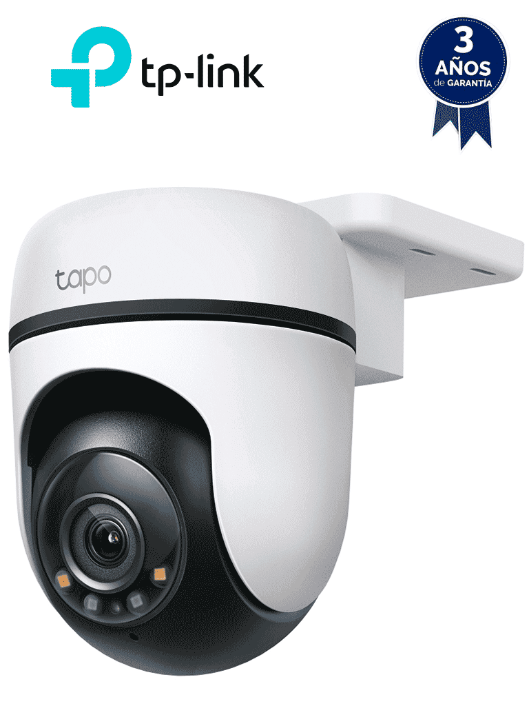 Imagen de TP-LINK TAPO C500 -  Cámara PT WiFi para exterior de 2 MP con visión nocturna, notificación push, WiFi 2.4 ranura para Micro SD y audio de doble vía.