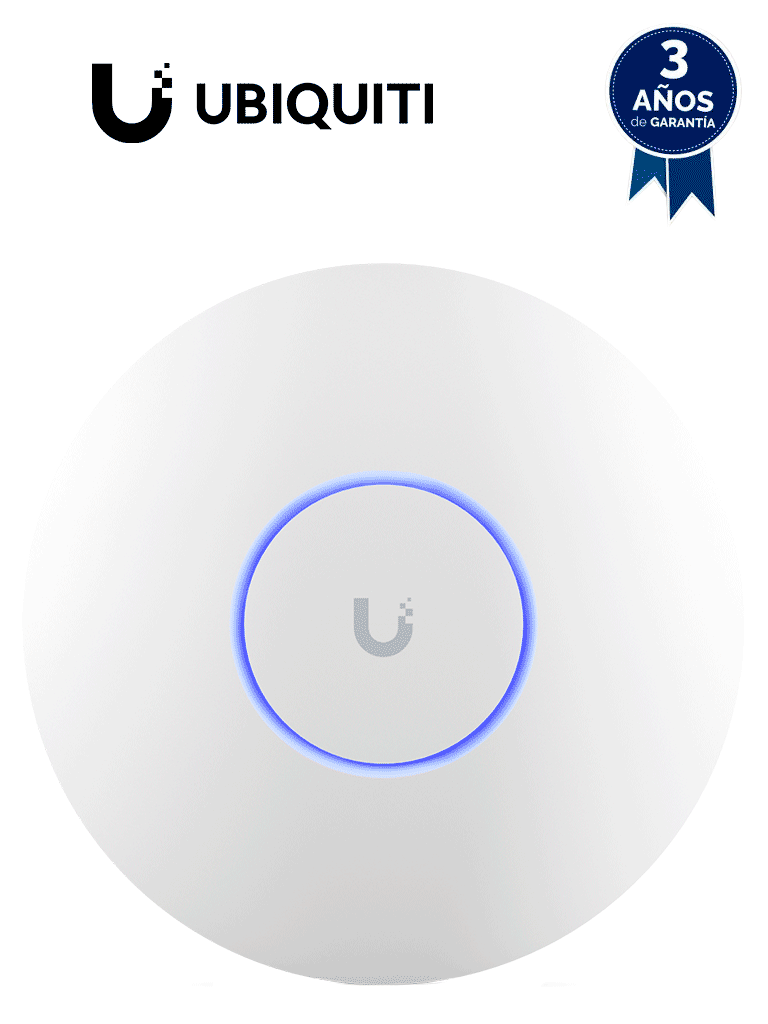 Imagen de UBIQUITI U6-LR  Punto de Acceso WiFi 6 3.0 Gbps con radios de 5 GHz (4x4 MU-MIMO y OFDMA) y 2.4 GHz 4 MIMO