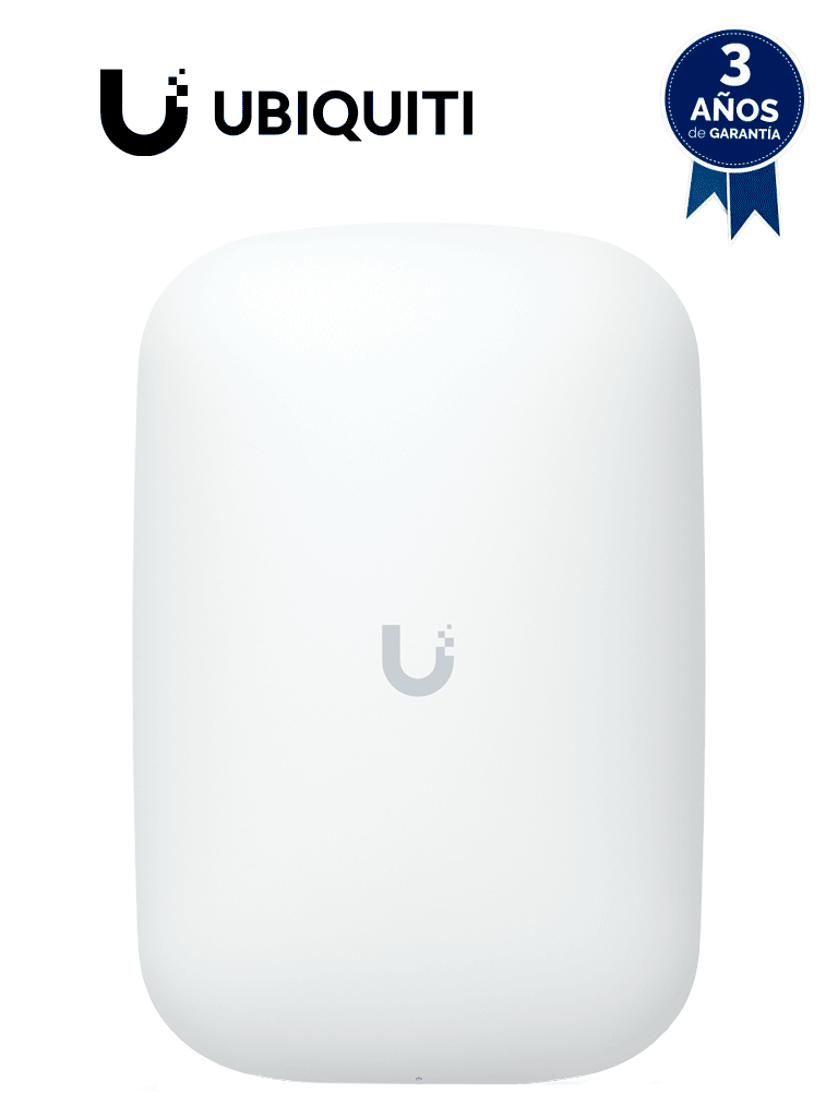 Imagen de UBIQUITI U6-EXTENDER - Extensor de Red UniFi WiFi 6/ Conexión directa a corriente alterna/ Conexión Inalámbrica a través de Wireless Uplink/ Administrable a través de UniFi Controller/ Frecuencia de comunicación a 2.4GHz y 5GHz