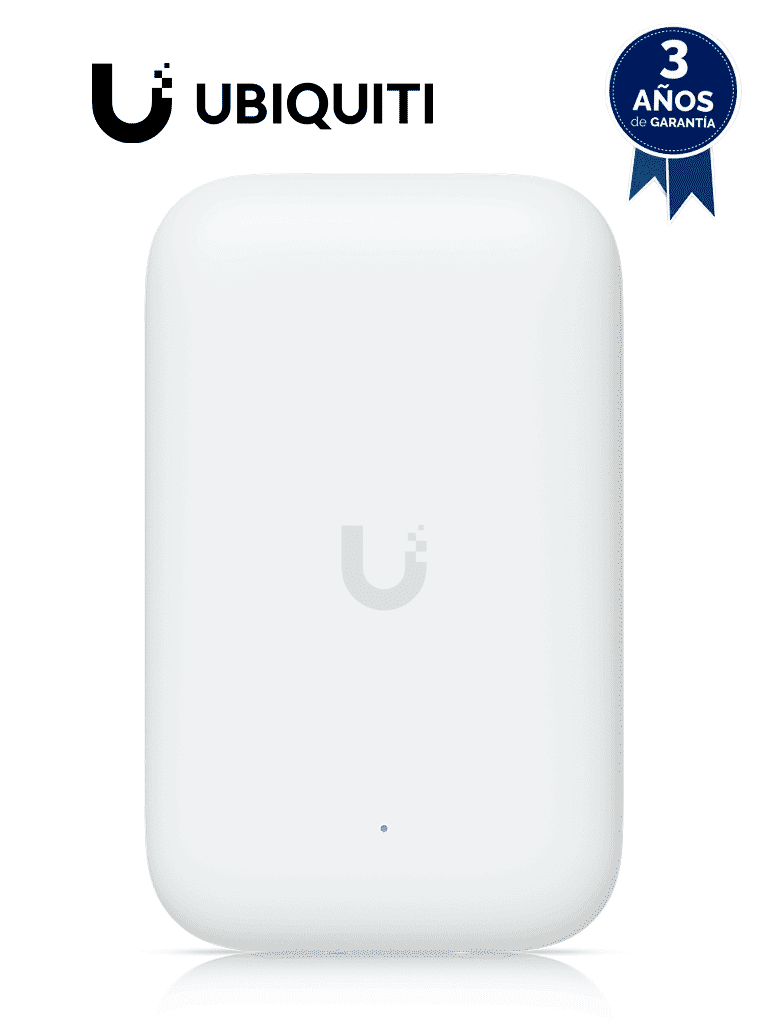 Imagen de UBIQUITI UK-ULTRA - Punto de Acceso Compacto para Interior & Exterior/ 1 Puerto RJ45 GbE, MIMO 2x2, hasta 867 Mbps en 5 GHz y 300 Mbps en 2.4 GHz. Conectores RP-SMA (antenas Externas no incluidas), POE 802.3af, soporta 200 usuarios.