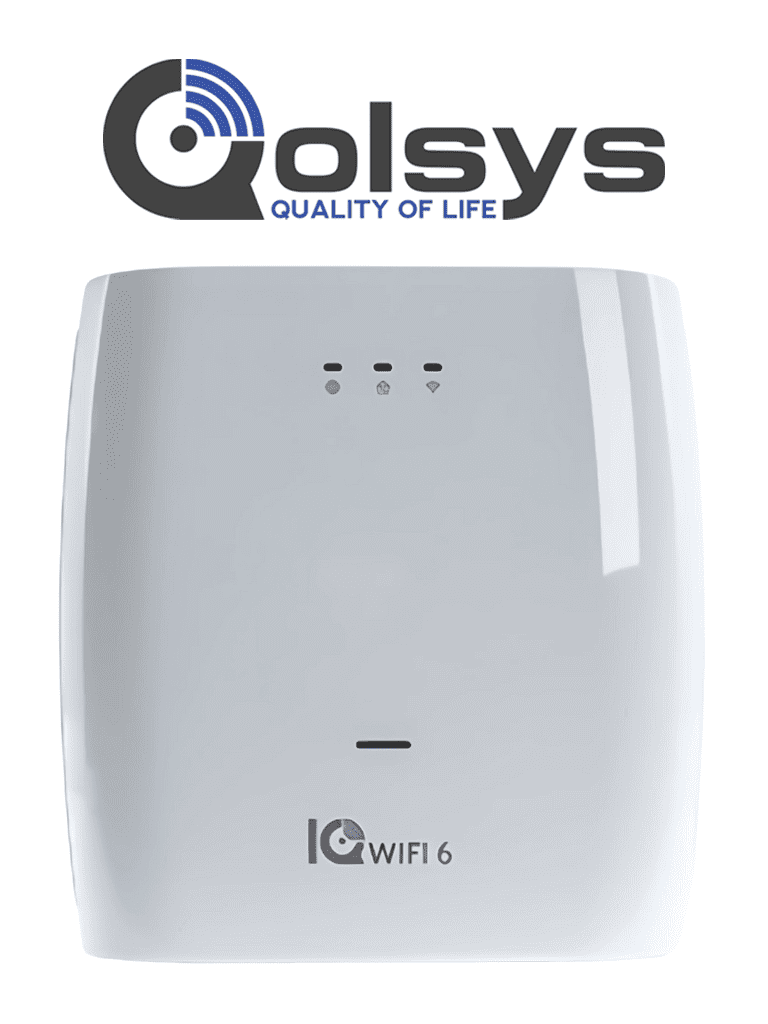 Imagen de QOLSYS IQ WIFI 6 - Router WiFi compatible con paneles Qolsys IQ4 y Hub, Dual 2.4 GHZ  / 5 GHZ