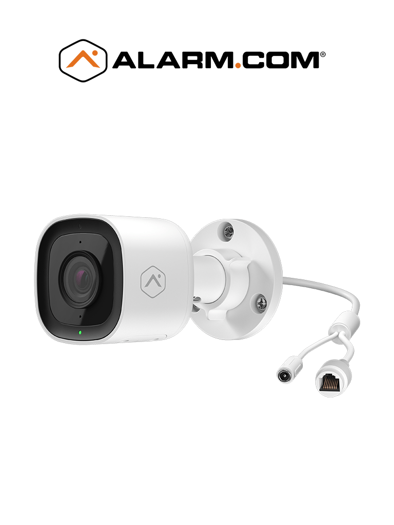 Imagen de ALARM.COM ADCV727P- Camara bullet Exterior + Poe ( Pro ) + audio 2 vias 2 Mp Compatible Con Aplicación De Alarm.Com