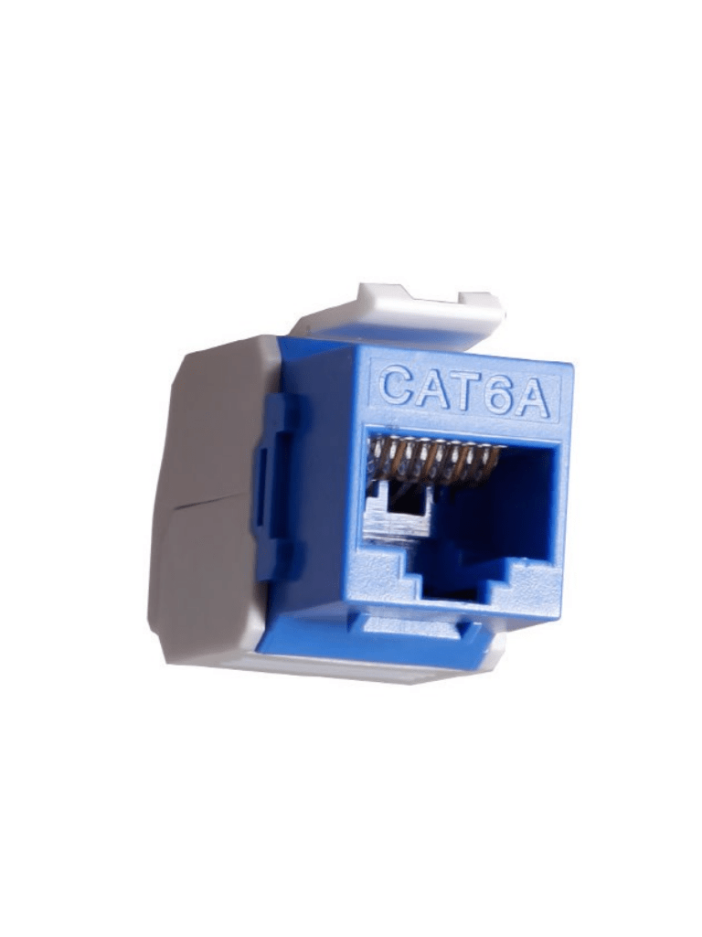 Imagen de SBE TECH -  SBE-JACKC6AS-BL JACK 4 PARES RJ45 CAT-6A AUTOPONCHABLE AZUL