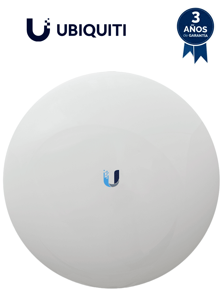 Imagen de UBIQUITI NANOBEAM AC NBE-5AC-GEN2 - Radio Airmax AC GEN2 5.8GHz para exteriores con antena integrada de 19 dBi, MIMO, potencia de 26 dBm y rendimiento de hasta 450 Mbps.