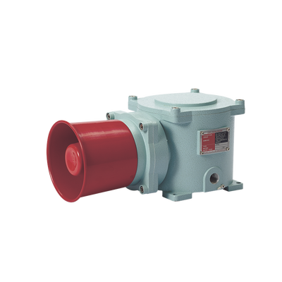 Sirena electrónica a prueba de explosiones Máx. 118dB, Grado de protección Ex db IIC T6 Gb voltaje: 24 VCD