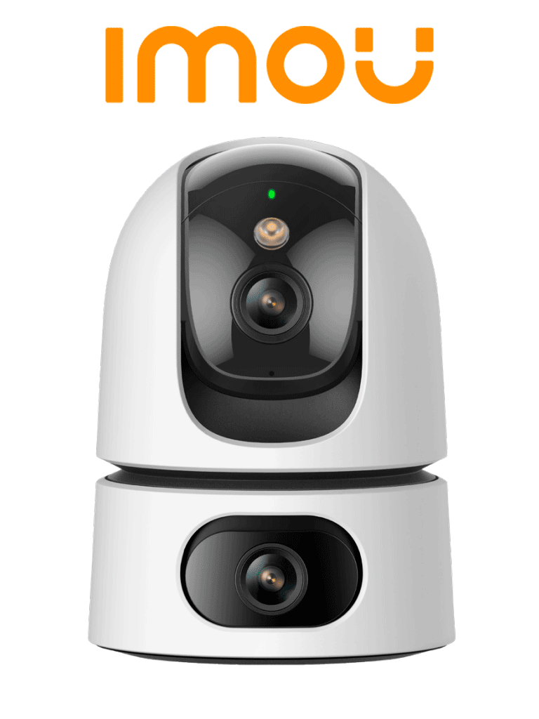 Imagen de IMOU Ranger Dual (IPC-S2XN-6M0WED) - Cámara IP WiFi Dual de 6MP tiene un lente fijo y un lente PT de 3MP cada uno, visión nocturna de 15m, audio bidireccional con micrófono y altavoz integrados, e IA