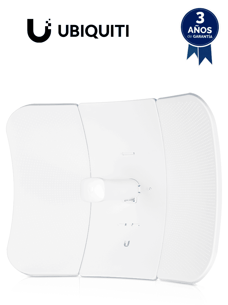 Imagen de UBIQUITI LITEBEAM AC LBE-5AC-LR - Radio Airmax AC GEN2 5.8GHz para exteriores con antena integrada de 26 dBi, potencia de 25 dBm y rendimiento de hasta 450 Mbps.