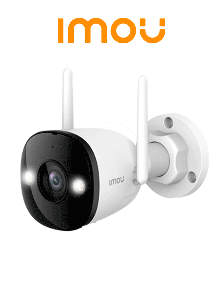 Imagen de IMOU Bullet 2E 5Mp (IPC-K3DN-5H0WF) - Cámara IP Bullet WiFi de 5MP tiene micrófono integrado, 102° de visión, H.265, lente de 2.8mm, detección de humanos, IR 30m, IP67 y ranura MicroSD.